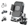 XANES Anti-Shock Bicycle Phone Mount 360° Rotation Quick Release Shockproof GPS Navigation Bike Holder for 4.7-7.2 inch