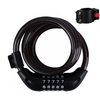XANES Bike Lock Steel Password Lock Five-digit Code Anti-theft 120CM Portable Safety Cable Lock for MTB Bike Electric Bi