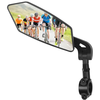 XANES DH005 Bicycle Left Rear View Mirror Wide Range High-Definition Rear View Mirror Cycling Adjustable Bike Mirror for