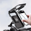 XANES Universal Waterproof Bike Phone Bracket Navigation GPS Support 360° Adjustable Touch Screen Shockproof Bicycle Hol