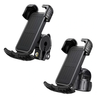 XANES YYS-443 Phone Holder 4.7"-6.8" Adjustable Phone Clip Stand Shockproof Portable Bike Holder Phone Bracket for Bicyc