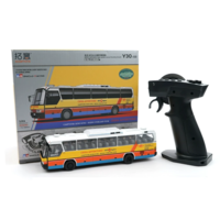 XCRATOYS NORTH BFC6120 Y30-03 1/64 2.4G RWD RC Car Simulation Bus Citybus Alloy Body LED Light High Grade Luxury Tourist