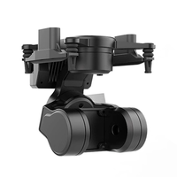 XF C-20T 3-Axis FPV Gimbal for DJI O4/ O4 Pro USB Adjustable Stabilizer with HeadTracking & High-Speed Control( Fixed-Wi
