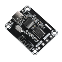 XH-A155 PAM8403 Mini Class D bluetooth Digital Power Amplifier Board 5W+5W DC5V TYPE-C Power Supply Audio Amplifier Modu