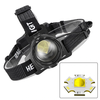 XHP70 Strong LED Headlamp Type-C USB Charging Outdoor Fishing Zoom Headlight Bike Running Search Head Lamp