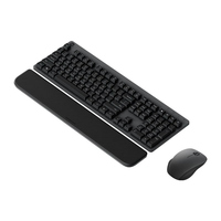 Xiaomi 108-Keys Wireless Keyboard and Mouse Set with Palm Rest 2.4G Wireless Keyboards and 1200DPI Ergonomics Mouse Comb