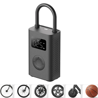 XIAOMI Mijia 2/2Pro 150PSI Smart Bike Pump 2000mAh Battery Power Bank USB Charging LED Display Electric Portable Air Pum