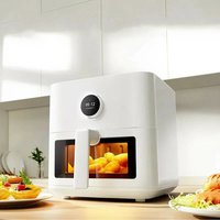 XIAOMI Mijia Smart Air Fryer 5.5L Home Smokeless Electric Oven Visible Capacity Multifunctional Oil-Free Oven
