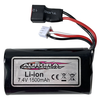 Xinlehong XLH 9135 9136 9137 9138 X9115 X9116 X9120 1/12 1/16 RC Car Parts 7.4V 1500mAh 2S T Plug Li-ion Battery Vehicle