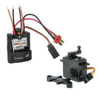 XLH Xinlehong Toys 9125 1/10 RC Car Upgraded 60A ESC Speed Controller 3 Wires Steering Servo Vehicles Models Parts Acces