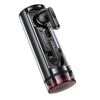 Yesido TWS39 Transparent Cylindrical Shell Earbuds bluetooth Earphone 14.2mm Large Moving Coil Deep Bass Dual Microphone