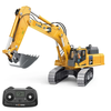 YI GONG 520 1/50 2.4G Full-Channel RC Car Screw Rod Excavator Alloy Bucket Track Simulation Engineering Electric Lifting