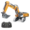 YI GONG 636 970 1/50 RC Simulation Engineering Model Alloy Track Bulldozer/Excavator RTR RC Car Screw Rod Excavator​ Sou