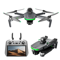 YLR/C S155 MAX GPS 6KM 5G Repeater Digital FPV with Real 2.7K HD Camera 3-Axis EIS Mechanical Gimbal 360° Obstacle Avoid