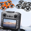 YLR/C S156 WiFi FPV with 4.9inch LCD Screen Controller HD Dual Camera Electrically Adjustable Optical Flow Hover Automat