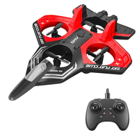 YLR/C S83 2.4G EPP Glider Altitude Hold Mode 360° Roll 4 Motors 4CH LED RC Drone Airplane Quadcopter Stunt Fighter RTF