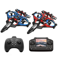 YLR/C YL85 YL86 WiFi FPV EPP Glider with LCD Screen Controller HD Camera Gliding Hovering Headless Mode 360° Rolling LED