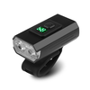 YUNMAI Z-03C 500Lm Bike Lights Aluminum Alloy 1000mAh Battery LED Display Waterproof Type-C Charging Bicycle Front Light