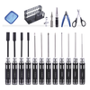 YUNZHONG 18pcs / 19pcs Screwdriver Tool Set for RC Car