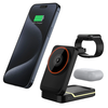 Z-33 15W 3-in-1 Wireless Charger Fast Wireless Charging Station for Smart Phones for iPhone 16 16 Pro 15 14 13 Pro Max f