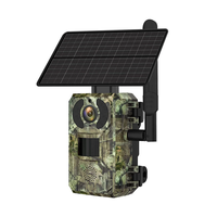 ZANLURE 4MP Quad HD Hunting Trail Camera 4G SIM Solar Powered AI Detection Real-time Viewing Cloud Storage Night Vision