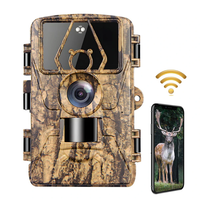 ZANLURE 60MP Wildlife Trail Hunting Camera 4G LTE Download Support 8K FHD Video Resolution Waterproof Motion Detection 1
