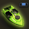 ZANLURE D19Y Lighting Version Smart GPS RC Fishing Bait Boat - 99 Positions 600m Control 4 Hoppers 2KG Load Nigh