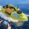ZANLURE D19Y Smart GPS RC Fishing Bait Boat - 99 Positions 600m Control 4 Hoppers 2KG Load Night Light For Outdo