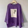 ZANZEA Women Street Fashion Long Sleeve Blouse Printed Long Shirts Patchwork Retro Loose Tops