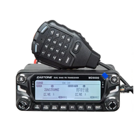 ZASTONE MD9000 DMR Digital Mobile Radio 50W Dual Band VHF UHF GPS AES256 Encryption APRS IPX2 Compact Vehicle Transceive