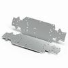 ZD Racing MT16 1/16 RC Car Parts Chassis Bottom Plate Aluminum Alloy Vehicles Models Spare Accessories 16019