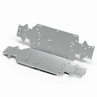 ZD Racing MT16 1/16 RC Car Parts Chassis Bottom Plate Aluminum Alloy Vehicles Models Spare Accessories 16019
