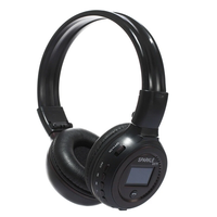 ZEALOT B570 Wireless bluetooth Headphone LED Screen Heaset HiFi Stereo Deep Bass CVC Noise Cancelling Support TF Card Ov