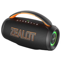 ZEALOT P12 60W bluetooth Speaker Portable Speaker Bass 8000mAh Battery RGB Light TWS AUX Portable Handle Outdoors Speake