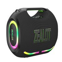 ZEALOT ZE01 120W Portable Speaker Wireless bluetooth Speaker Quad Drivers 24000mAh Power Bank EQ Mode RGB Light TWS Dual