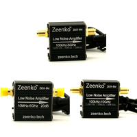 Zeenko BM Series Low Noise Amplifier USB Powered 100KHz-6GHz/10GHz 20dB Gain RF Preamplifier Module Built-in Battery