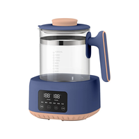 Zemkon 1.3L Thermostatic Electric Kettle 72 Hours Hot Water Insulation Thermos Milk Powder Warmer