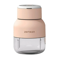 Zemkon 800ml Portable Mini Juicer Cup USB Rechargeable Multifunctional Blender Juicing Machine Automatic Portable Water