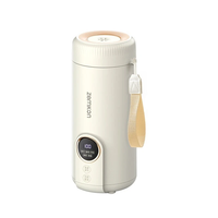 Zemkon Thermal Water Bottle Water Heating Vacuum Cup Adjustable Temperature Boiling Mug Stainless Steel Electric Kettle