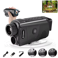 ZIYOUHU Portable 300M Night Vision Monocular Camera 7X Zoom 1080P HD Infrared Digital Telescope for Hunting Camping