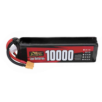 ZOP Power 11.1V 10000mAh 100C 3S LiPo Battery XT60 Plug for RC Drone