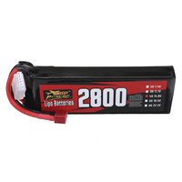 ZOP Power 14.8V 2800mAh 100C 4S LiPo Battery T Plug for RC Car
