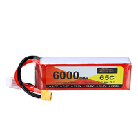 ZOP Power 14.8V 6000mAh 65C 4SLiPo Battery XT60 Plug for RC Drone