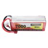 ZOP Power 14.8V 7000mAh 65C 4S LiPo Battery T Plug for RC Car