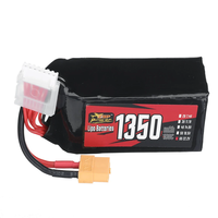 ZOP Power 22.2V 1350mAh 150C 6S LiPo Battery XT60 Plug for RC Drone