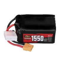 ZOP Power 22.2V 1550mAh 150C 6S LiPo Battery XT60 Plug for RC Drone