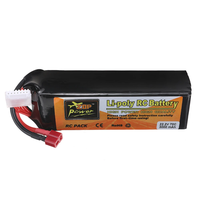 ZOP Power 22.2V 3000mAh 70C 6S LiPo Battery T Plug for RC Car