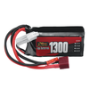 ZOP Power 2S 7.4V 1300mAh 30C 9.62Wh LiPo Battery T Plug for HBX 16889 JJRC Q130 RC Car