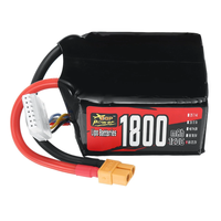 ZOP Power 6S 22.2V 1800mAh 120C 39.96Wh LiPo Battery XT60 Plug for RC Drone FPV Racing
