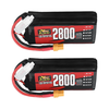ZOP Power 7.4V 2800mAh 25C 2S LiPo Battery With XT30 Plug for RC Drone